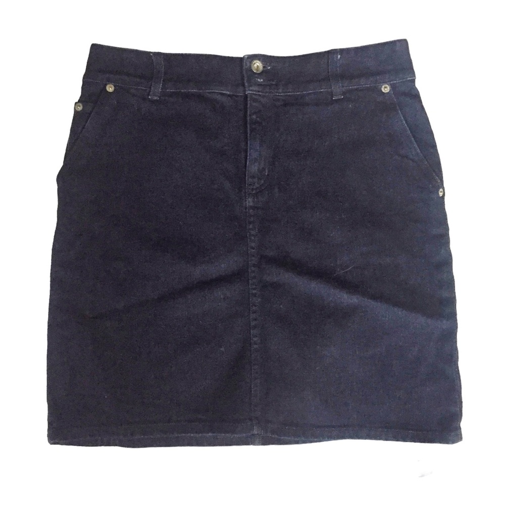 Lauren Jeans Company Premium Denim Jean Skirt